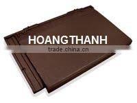 Concrete Roof Tile wave flat Chocolate M11
