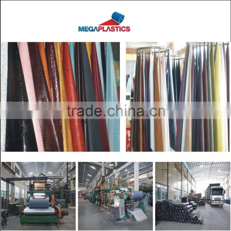 PU Leather factory Modern italian anti-abrasion faux microfiber leather horse leather for sofa car seat cover
