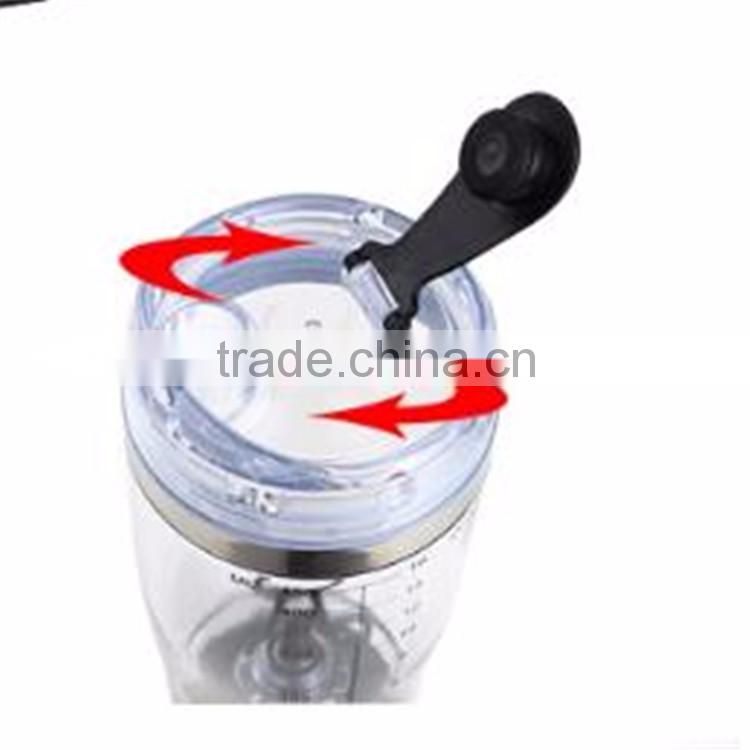 USB Rechargeable JoyshakerProtein Shaker Bottle - Portable Electric Power Drink Mixer - Powerful Li-ion Battery - BPA-FREE, 16oz