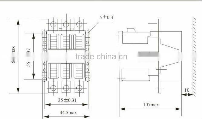 Russian standard CJ40 AC Contactor 63A