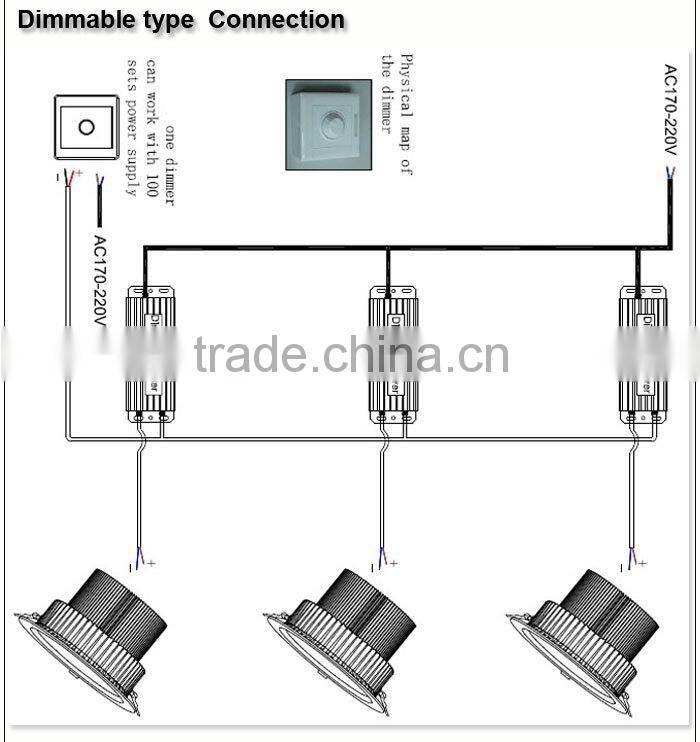 Warm White 3000K LED Down Light Spot Light Ecosmart LED Downlight