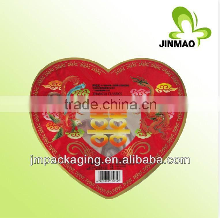 Fancy design bottle shape packaging bag