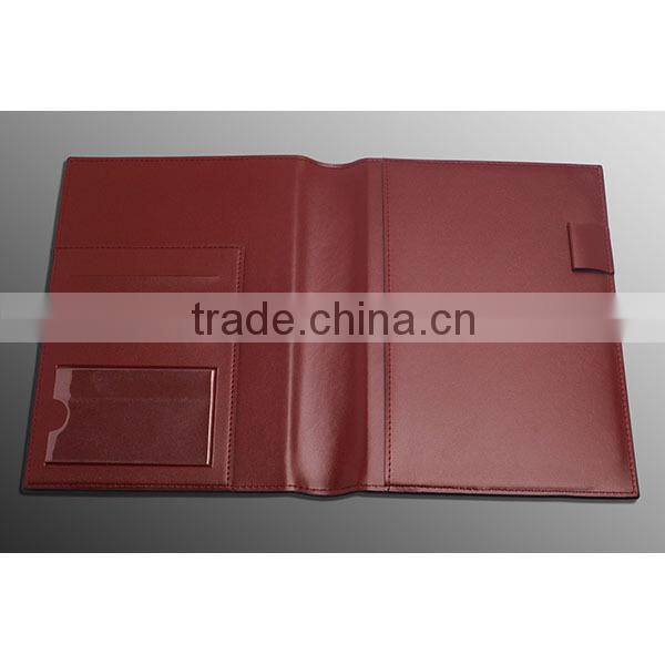 A7 pu leather spiral notebook cover