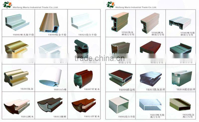 China factory manufacturing anodized powder coated aluminium profiles
