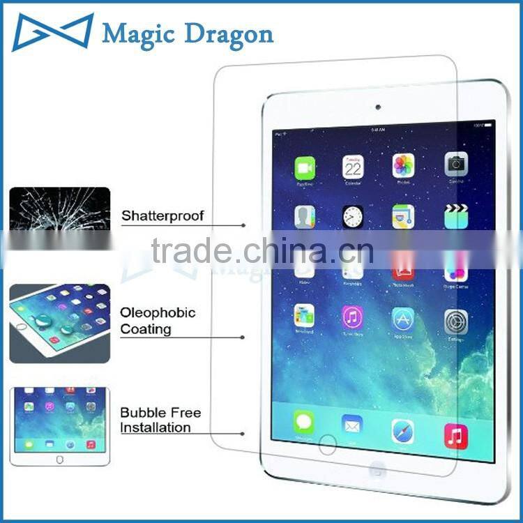 2015 Hot Items Products for iPad 2,3,4 High Quality Premium Real Tempered Glass Screen Protector