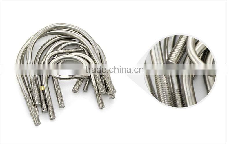a2 70 u-bolt/stainless steel a2 70 u-bolt/ss304 u bolt