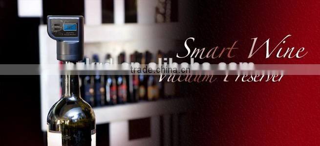 smart Intelligent Automatic Wine whiskey champagne Preserver Electric Vacuum Pump Digital Temperature for wine lover