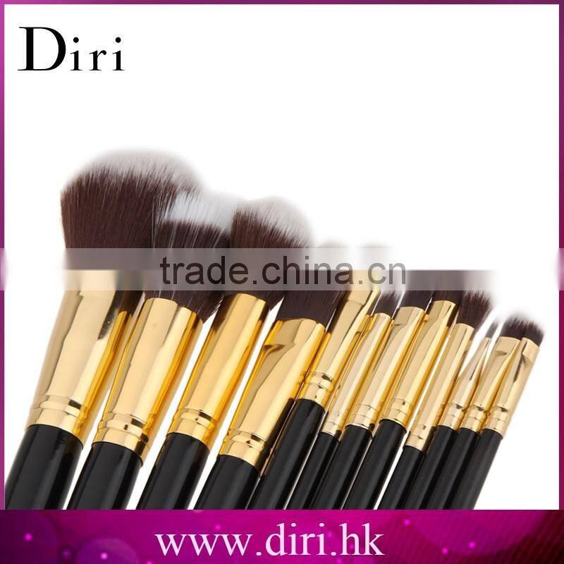 New Arrival 12pcs Makeup Brushes Set Rose Gold Make Up Brushes Soft Animal or Nylon Hair For Beauty