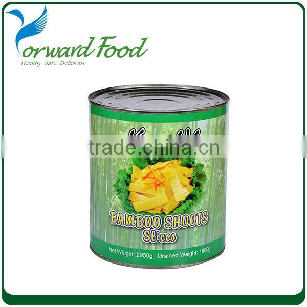 227g private label canned bamboo shoot strips in tin