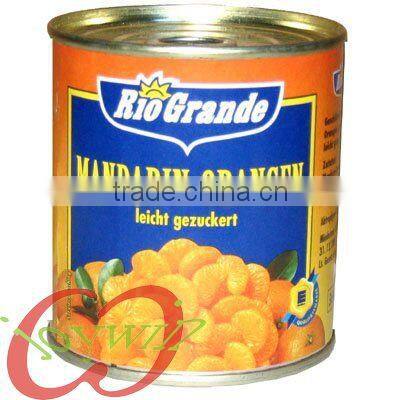 New crop canned mandarin in syrup