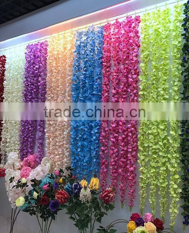 1.95m latest wedding event hanging flower vine wholesale