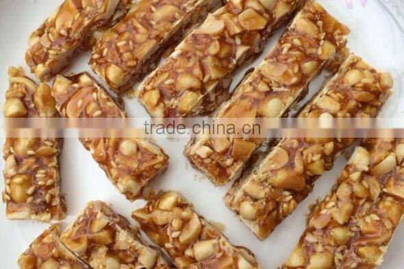 commerical sesame seed candy making machine/peanut candy maker machine/sesame candy cutter machine