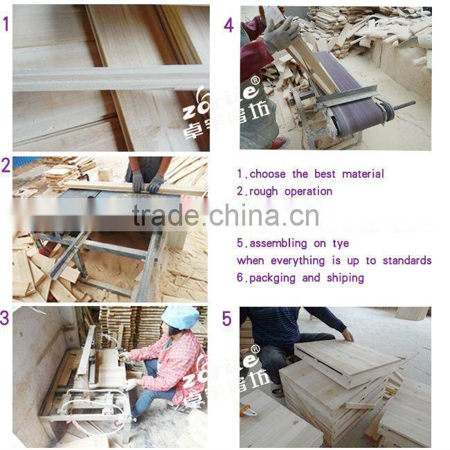 hot sale customizable wooden beehive