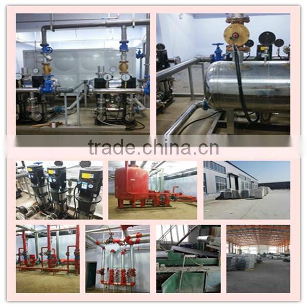 20,000 liter fiberglass grp water storage tank with frp smc panel