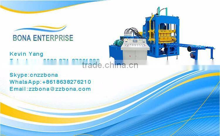Hot sale hydraulic auto paving brick making machine south africa