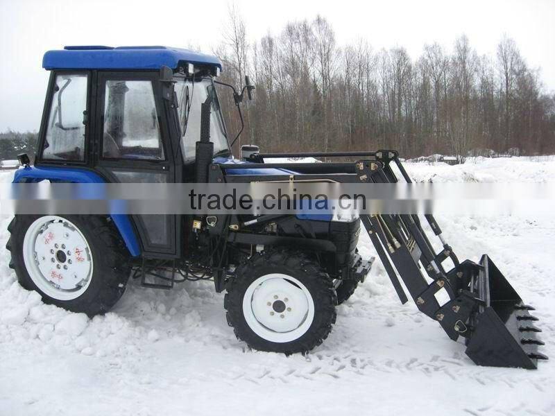 50hp 4wd farm tractor with front loader