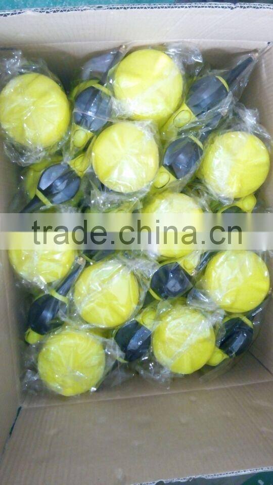 Colorful transparent 1.5L pressure garden pump sprayer