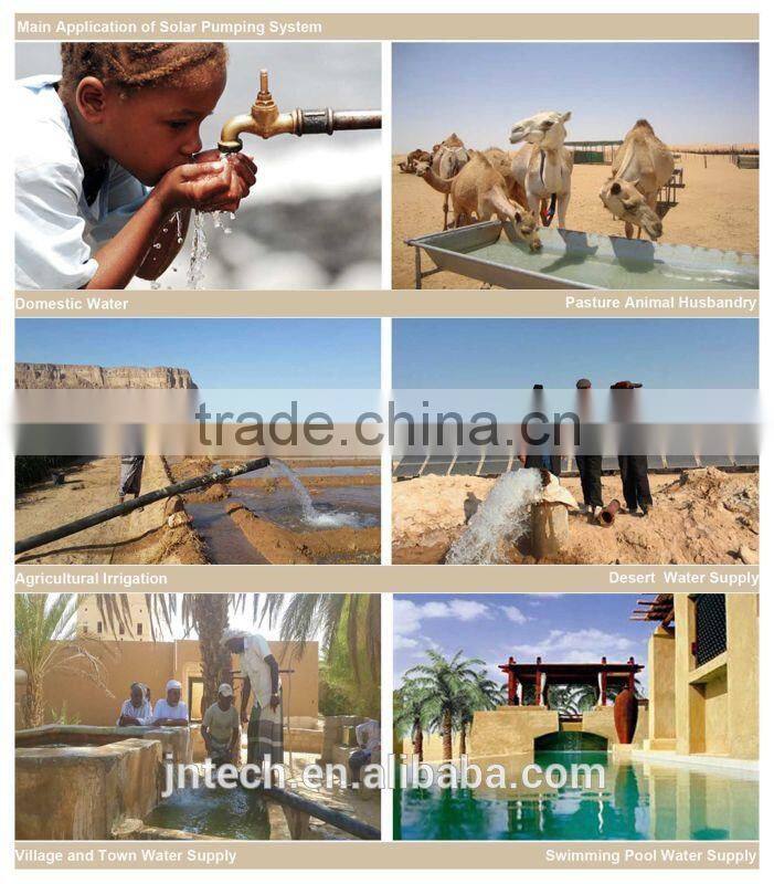 IP65 MPPT Solar Pumping Inverter with utility grid or generator as complementary / pass by