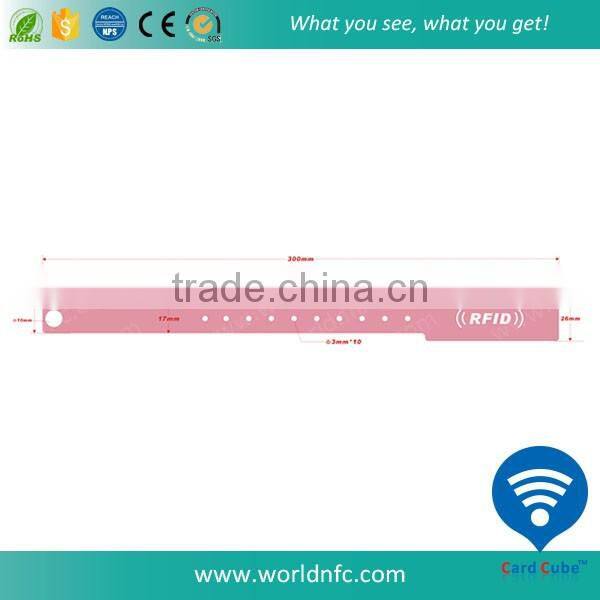 One Time Used UHF RFID Wristband