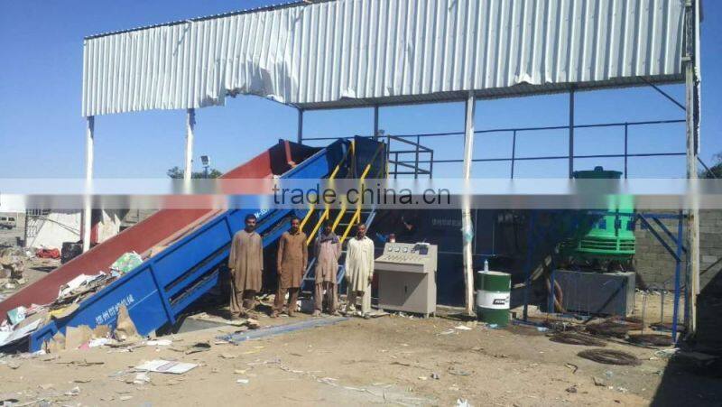 High quality waste paper baler machine