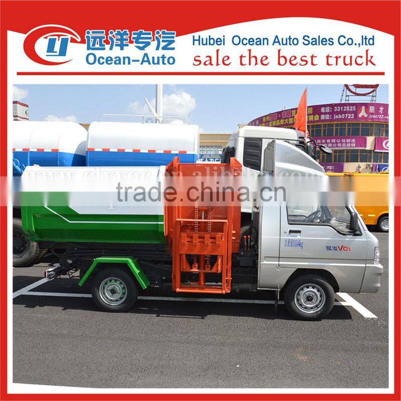 2015 new condition foton small garbage truck