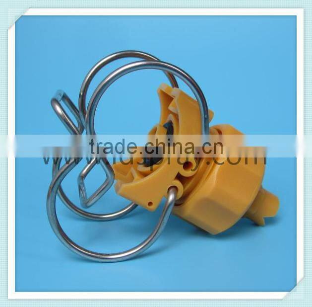 Platic adjustable ball clip on spray nozzle