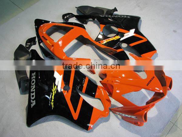 For Honda CBR600F4I CBR600 F4I 2001-2003 2002 Orange Black Fairing Body Work