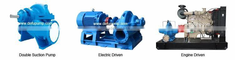 HW series bare shaft high volume low pressure water mixed flow pump
