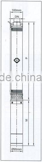 CE certified best electric submersible pumps brands 4SD2