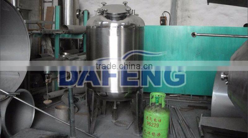 stainless steel edible oil storage tank