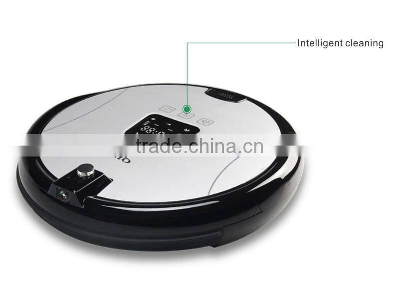 Shenzhen China wholesale newest deebot robot vacuum cleaner with camera linked security soldier