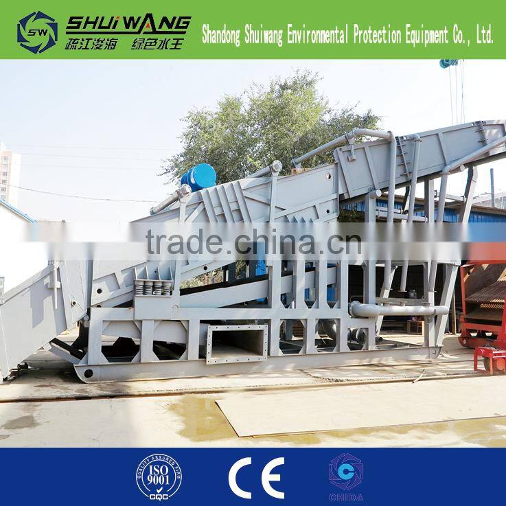 Sand pump gold dredger vessel/bucket chain gold dredger for sale