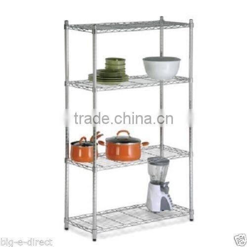 Cookware/Bakeware Kitchen Island Cart Display Rack