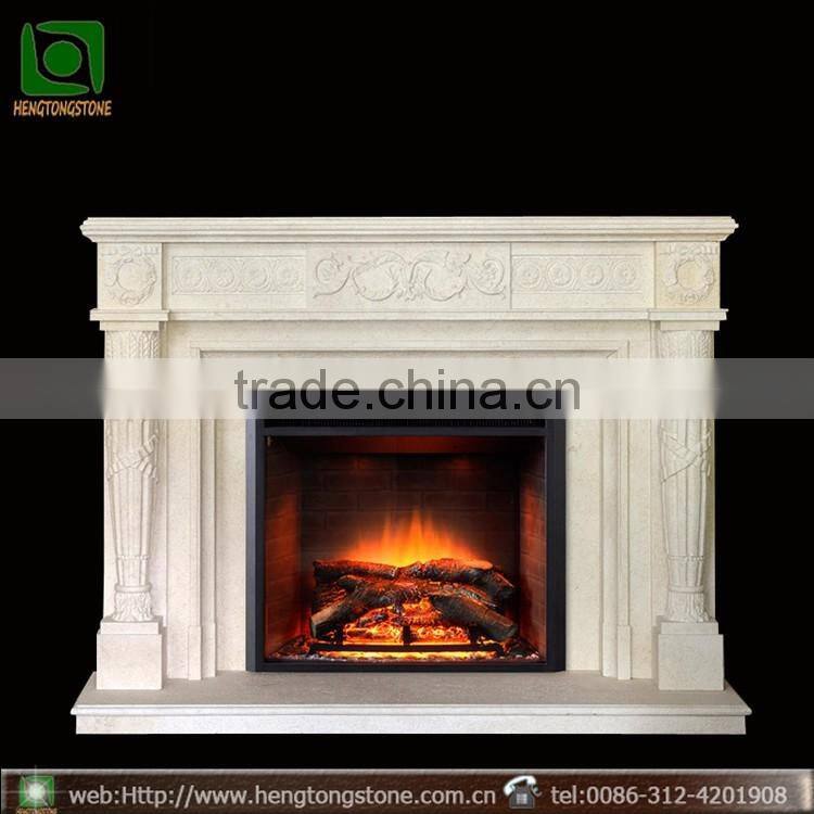 Simple Style Cheap Fireplace Mantel