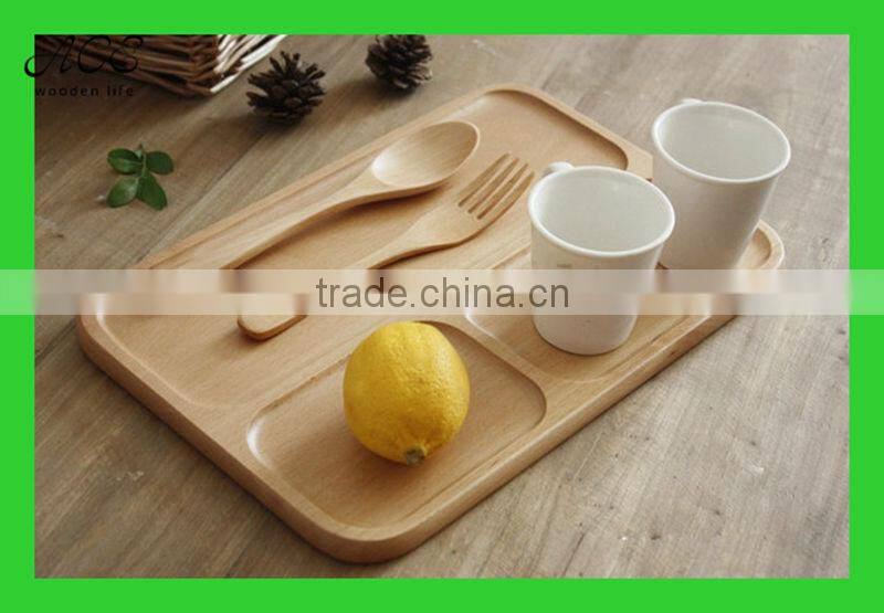 Custom rectangle wood plate