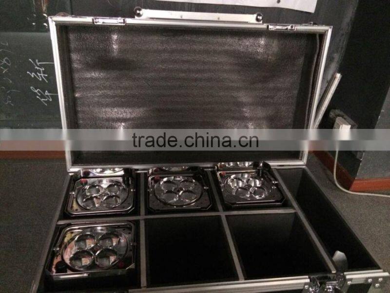 4x10w wireless DMX LED stage light, portable LED zoom light