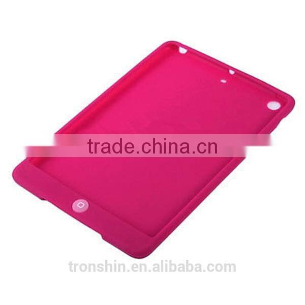 Matt Soft Injection Molding Silicone Protective Case Cover for Apple iPad Mini
