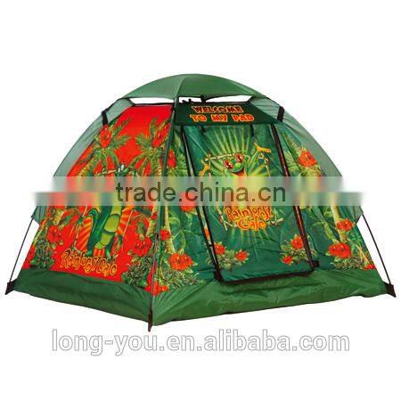 Hot selling Cartoon Winnie Pink play tent Foldable play tent for girls
