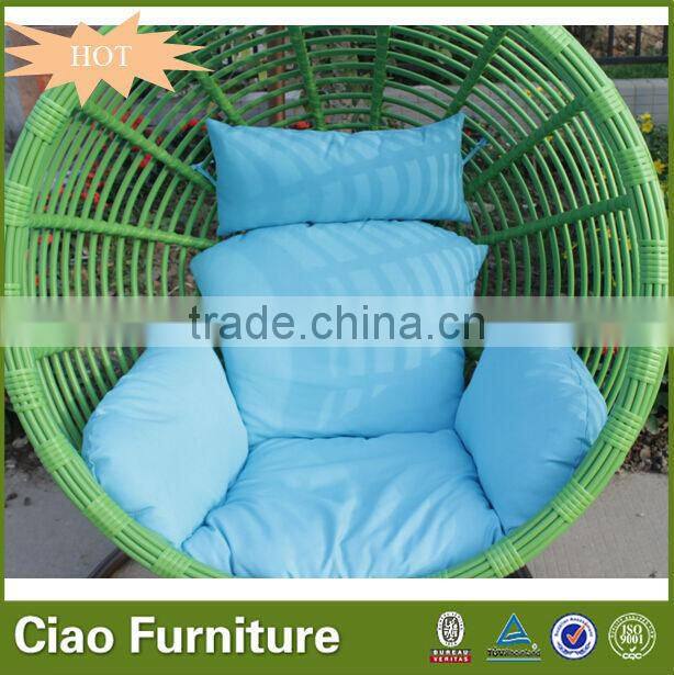Leisure swing bed rattan outdoor furniture