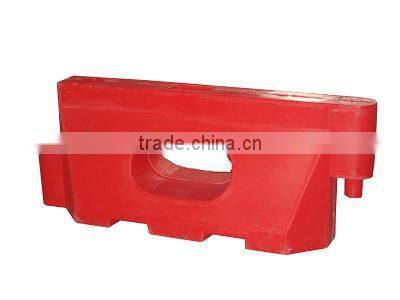 Rotomolding traffic road barrier in guangzhou