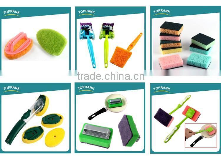 Toprank Premium Durable Super Decontamination Kitchen Heavy Duty Abrasive Cleaning Pad Dish Washing Magic Sponge Scouring Pad