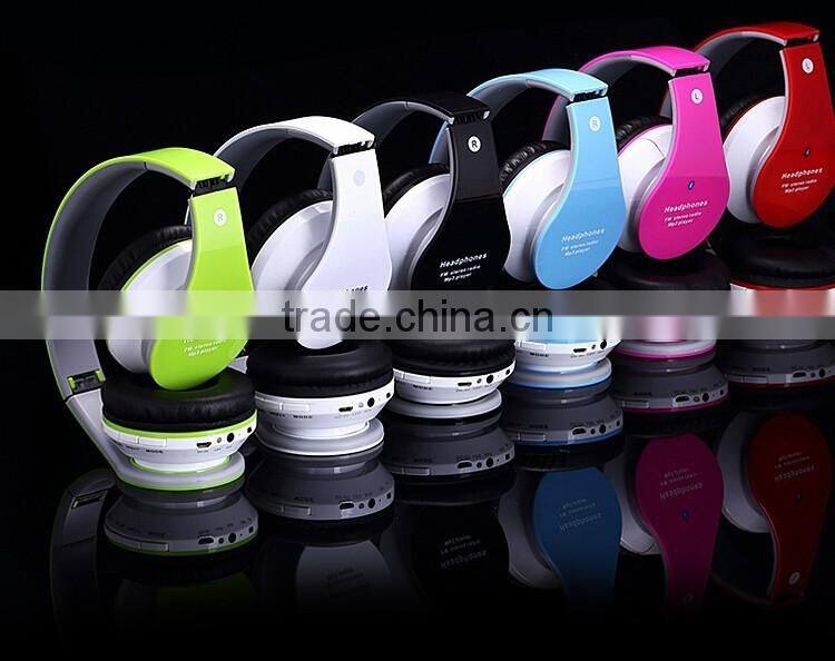 Cheap stereo mp3 wireless headphone ,stereo wireless bluetooth headset, earphone headphone bluetooth with micrphone