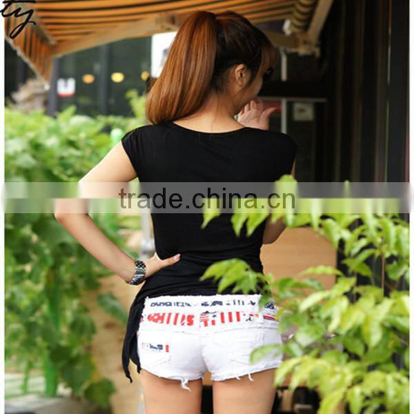 Cheap Summer denim shorts new fashion broken style for sale