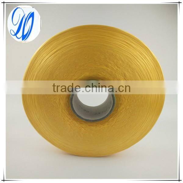 Yellow polypropylene FDY yarn socks use PP yarn