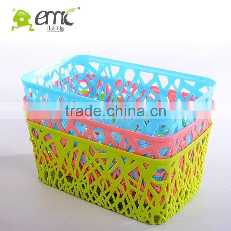 Plastic Sundries Basket Middle Size, Plastic Basket with SGS certificate