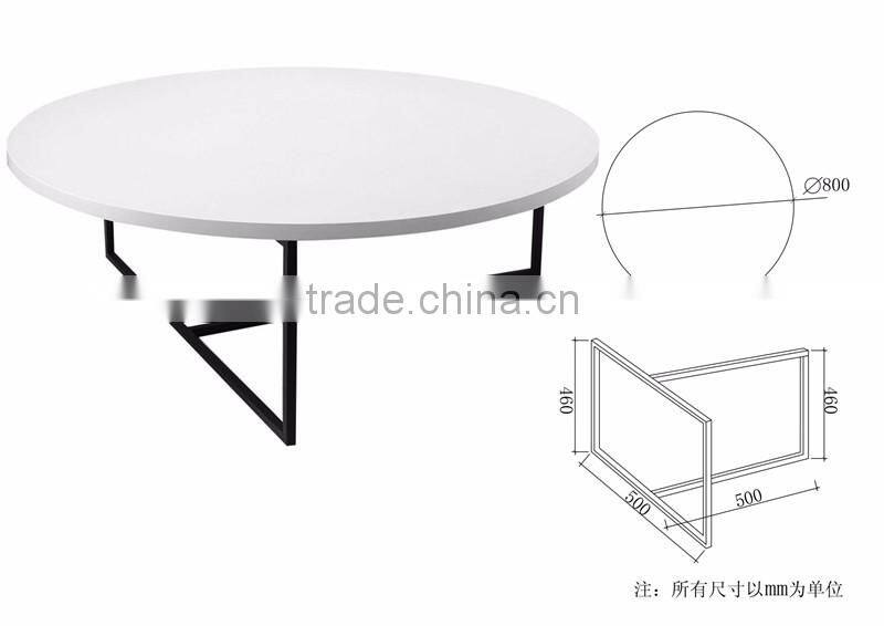 Minimalist Furniture coffee table,Iron powder coated