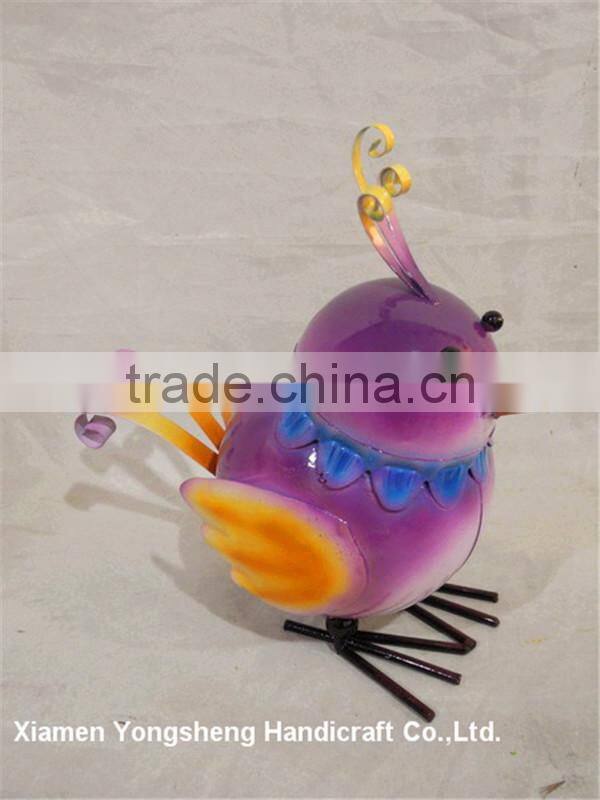 Animal theme cheapest metal garden art bird