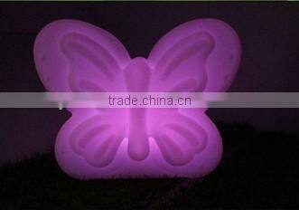 rechargeable color changing led table lamp with earth shape