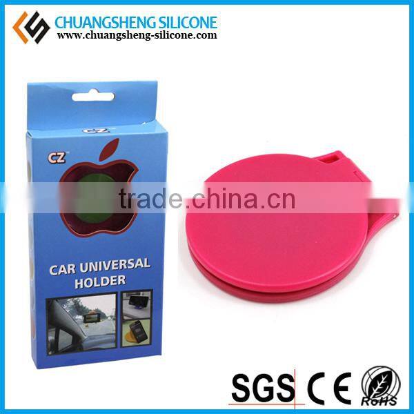 fashion round folding silicone mobile phone support