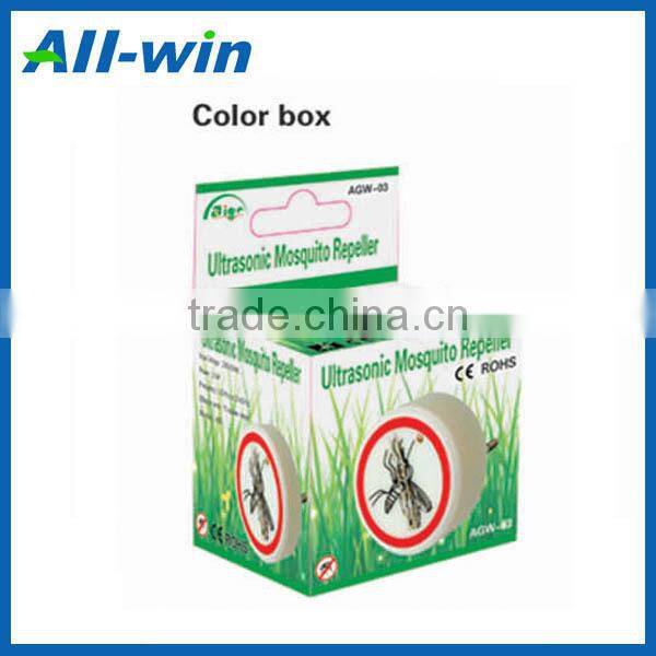 Indoor eco-friendly harmless portable ultrasonic plug-in mosquito repeller